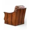 Calexico Leather Swivel Glider